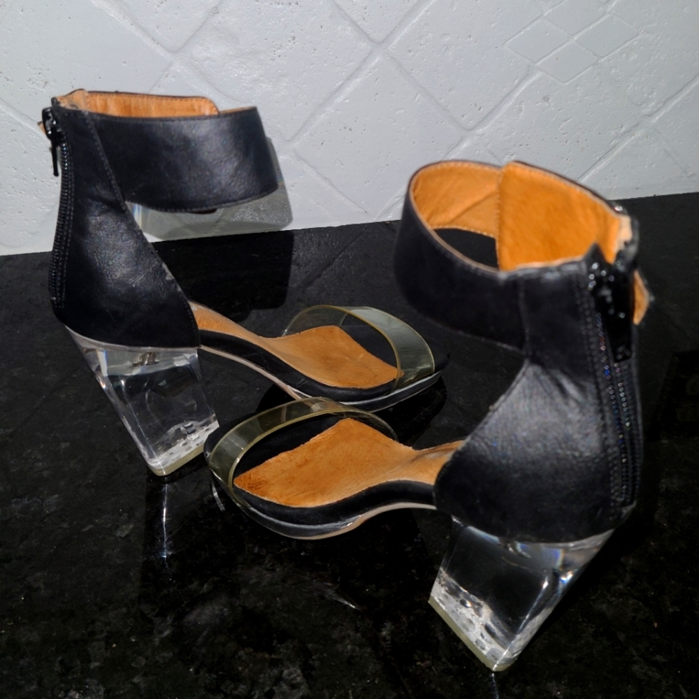 Jeffrey Campbell lucite heels